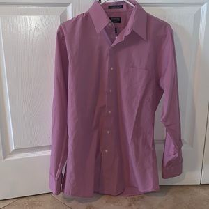 Pink Arrow Long-sleeve Dress Shirt